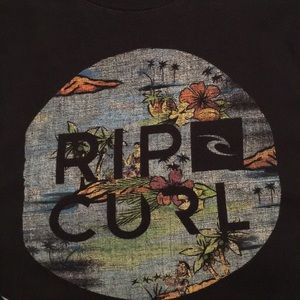 Rip Curl Shirts - Rip Curl Black t shirt Rip Curl Shirts - Rip Curl Black t shirt
